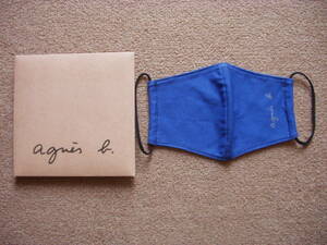  new goods unused Agnes * beige cloth mask not for sale 