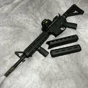 【実物MAGPUL PTS】ミッドレングスMOEハンドガード M4/AR系ライフル用