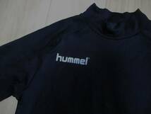 hummel・冬用長袖インナーシャツ・黒色・サイズM_画像2