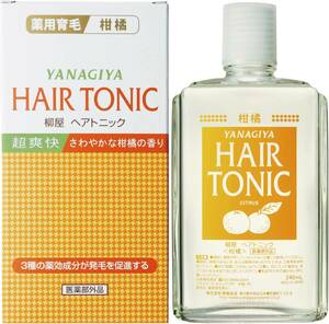 柳屋 ローション ヘアトニック (柑橘) 240mL (医薬部外品) ユニセックス