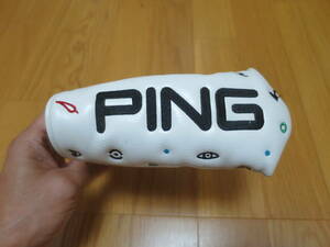PING PLD HEAD COVER for PING TYPE PUTTER / ピン ＰＬＤ ヘッドカバー ピンタイプパター【美品】