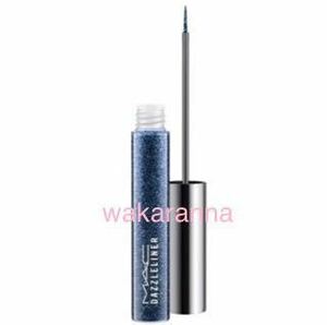  new goods Mac MAC limitation color car i knee pliti midnight to- -stroke blue & silver pearl lame eyeliner blue Hori te- navy blue color navy 