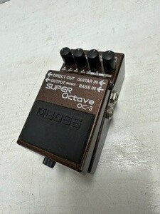 ♯【BOSS】SUPER　Octave　OC-3　エフェクター　動作品