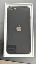 $ Apple アップル MX9R2J/A iphone アイフォン 第二世代 SE Black 64GB SIMフリー バッテリー77％_画像2