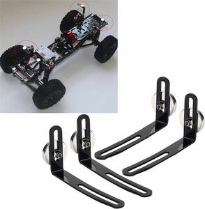 プラボディ固定 ラジコン クローラー 強力マグネット L型 TRX4 SCX10II ブラケット 1/10 カーRC スケール TRAXXAS RC4WD タミヤCC02 パーツ