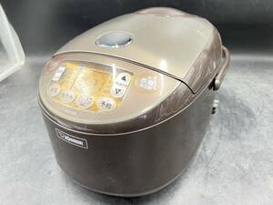 【動作品】ZOJIRUSHI/象印 IH炊飯ジャー 極め炊き 黒まる厚釜 1升炊き 2020年製 NW-VA18