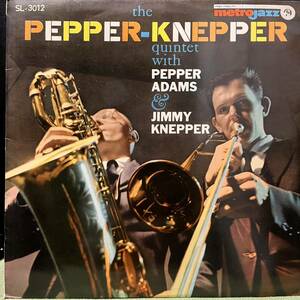 11/ペラジャケ/The Pepper-Knepper Quintet/ザ・ペパー=ネパー・クインテット/SL-3012/LP レコード アナログ盤/国内盤/JAZZ/59年