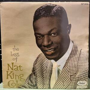 11/ペラジャケ/赤盤/MONO/Nat King Cole/THE BEST OF NAT KING COLE/ベスト・オブ・キング・コール/2LP-3036/LPレコード アナログ盤/