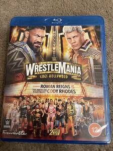 WWE レッスルマニア2023 ブルーレイ　Blu-ray