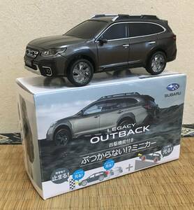 SUBARU LEGACY OUTBACK レガシーアウトバック ぶつからない　ミニカー　ガンメタ