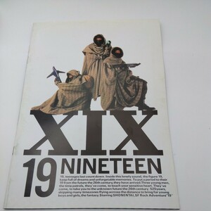 レトロ　映画パンフレット　NINETEEN　　少年隊　錦織一清　東山紀之　植草克秀　1987年　映画