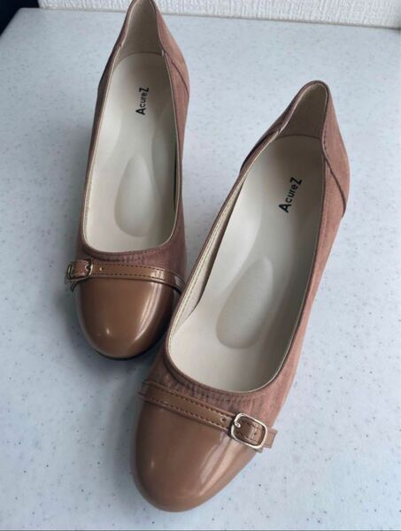 1,500円→1,000円 AcureZ BELTED PUMPS パンプス