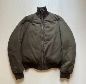 helmut lang bomber jacket 90s 本人期　ヘルムートラング　アーカイブ　イタリア製　ボンバージャケット　ダウンジャケット　archive 