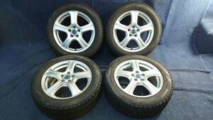 B/S FEID 16×6.5J+48 5H/100 ピレリ アイスA 205/55R16 プリウス/ウィッシュ/レガシィ/インプ/86/BRZ/プレミオ/カローラスポーツ/511124