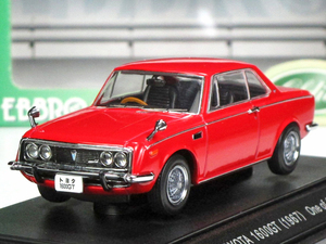 エブロ◆トヨタ・１６００ＧＴ-５◆レッド◆1/43