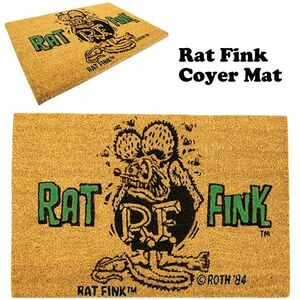 新入荷!!【RAT FINK 】ラットフィンク コイヤー マット/玄関やデッキに(ノ´∀｀*)