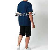 ★国内匿配★新品タグ Dodgers ドライメッシュ MLB トレーニング ルームウエア 男性L ハーフパンツ Tシャツ 女性 ドジャース大リーグ 青 黒_画像4