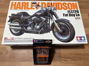 未組立・ディテールアップパーツ付 1/6 タミヤ ハーレーダビッドソン FLSTFB ファットボーイ ロー TAMIYA 田宮 HarleyDavidson fat boy lo