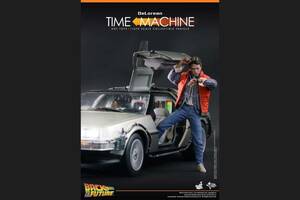 送料無料　未開封品　ホットトイズ　バックトゥーザフューチャー　デロリアン　MMS260 1/6 hottoys back to the future