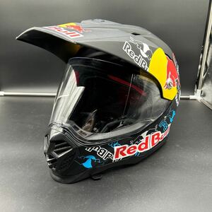 033 フルフェイス ヘルメット (RedBull)ジェットヘルメット L モーター バイク用品