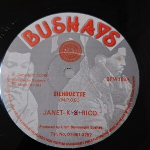 Janet Kay & Rico Rodriguez & Prince Jazzbo - Silhouette / Silhouette Gone Clear // Bushays 12inch / Lovers