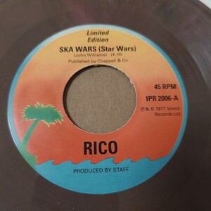 Rico Rodriguez - Ska Wars (Star Wars) / Take Five // Island Records 7inch