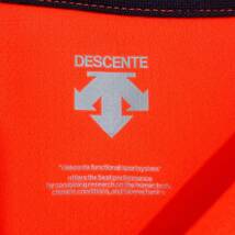 【美品】DESCENTE デサント move sport 半袖 Tシャツ カットソー スポーツウェア メンズ L ドライシャツ カーマイン ビビッドカラー_画像7