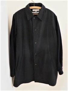 フランス製 COMME des GARCONS SHIRT コムデギャルソンシャツ バイカラー ツートン ウール コート ジャケット