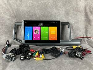 10インチ RK1 系 ステップワゴン 専用 パネル iPhone CarPlay アンドロイド ナビ ディスプレイオーディオ 画質 新品 バックカメラ付