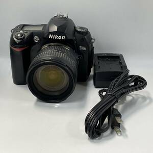 【11M3】Nikon ニコン D70S レンズ AF-S NIKKOR 18-70mm 1:3.5-4.5G ED ニッコール デジカメ デジタル一眼 充電器付き