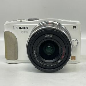 【11T24】Panasonic パナソニック LUMIX DMC-GF6 レンズ LUMIX G VARIO 1:3.5-5.6/14-42 ASPH. Φ46 MEGA O.I.S ミラーレス ルミックス