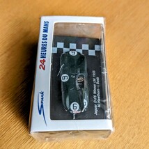 【未開封】【送料無料】sparkmodels スパーク 1/87 Le Mans ルマン24時間 優勝車シリーズ ジャガー Dタイプ #6 1955 極小 精密モデル レア_画像4