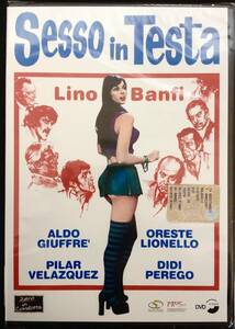 『Sesso In Testa』Lino Banfi　イタリア版DVD（PAL）