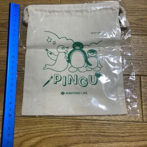 ピングー pingu 巾着 巾着袋 ミニポーチ