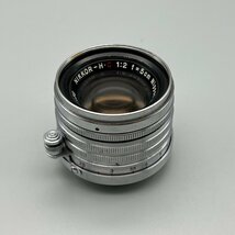 NIKKOR-H・C 5cm f2 ニッコール Nippon Kogaku Japan 日本光学 Leica ライカ Lマウント ダブルヘリコイドを搭載し、近接撮影可能なレンズ_画像2