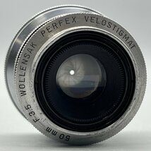 Perfex fifty-five パーフェックス 55 / 50mm F3.5 WOLLENSAK PERFEX VELOSTIGMAT ウォーレンサック ジャンク品_画像10