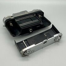 Contax Ⅲa Black Dial コンタックス3a ブラックダイヤル ZEISS IKON ツァイス イコン コンタックスCマウント レンジファインダー ジャンク_画像10