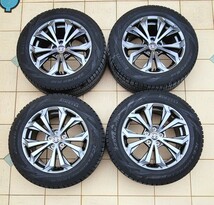 【美品】RAV4 Gグレード(改良型)純正ホイール + ピレリアシンメトリコ 225/60R18 2021年製 4本セット スタッドレス ハリアー装着可_画像1