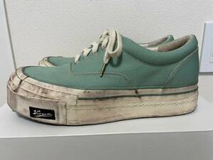 visvim 2023SS LOGAN DECK II G.PATTEN Color LT.GREEN Size M8.5