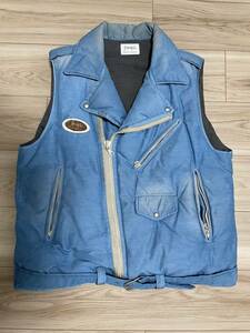 渋谷パルコ　PEERLESS限定　2021SS STRABLER DOWN VEST Color LT.BLUE Size2