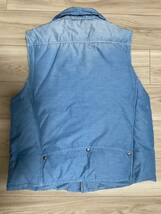 渋谷パルコ　PEERLESS限定　2021SS STRABLER DOWN VEST Color LT.BLUE Size2_画像4