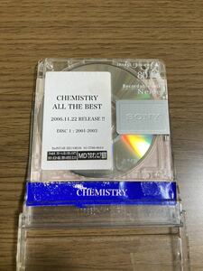 MD 非売品 CHEMISTRY ALL THE BEST サンプル プロモーション ミニディスク ケミストリー 当時物 レア レトロ 販促 ベスト アルバム プロモ