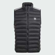 パデッド スタンドカラー パファーベスト 通勤通学 ストリート メンズ MENS EA053 HZ0686 STAND−COLLAR PUFFER VEST BLACK 2XL_画像6