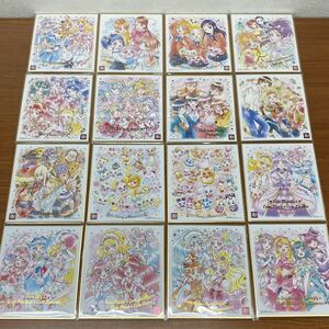 バンダイ　プリキュア 色紙ART-20周年special-3 全16種　フルコンプセット