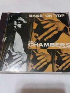 Paul Chambers 　ポール・チェンバース　[ BASS　ON　TOP] 　BLUE NOTE盤　帯付き！