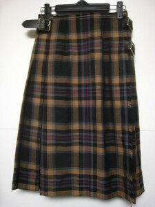 ☆ O'NEIL OF DUBLIN オニールオブダブリン KILT Skirt キルトスカート ウールプリーツ F36 BEG ☆