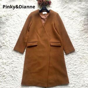 Pinky &amp; Dianne Pinky &amp; Diane Long Court No Color Haika Brown Wool Camel