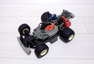 1/12 京商 旧車 当時物 ウイリーアクション ペダルホッパー エンジンカー シャーシ