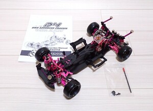 1/10 3RACING SAKURA D4 RWD 2駆 ドリフト シャーシ アルミパーツ・オプションパーツ多数付