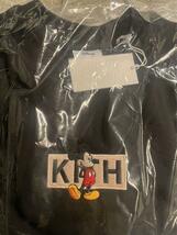 2XL Disney Kith for Mickey & Friends Cyber Monday Mickey Classic Logo Crewneck Black ミッキー クラシック ロゴ クルーネック 黒 P181_画像2